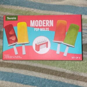New in box Trovolo modern mold pops set of 6